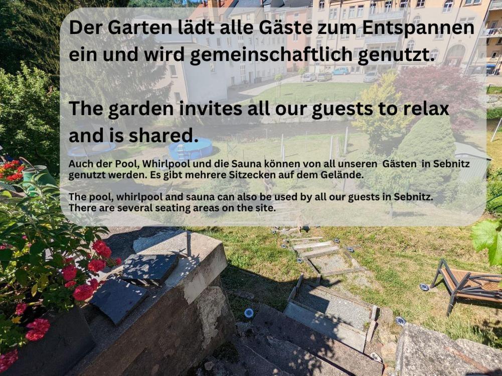 Ut - Urlaubsmagie - Urlaubstraum Mit Whirlpool, Pool & Sauna Sebnitz Exterior foto